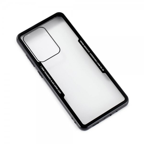 Gear Samsung Galaxy S20 Ultra Suojakuori Karkaistu Lasi Kirkas Musta