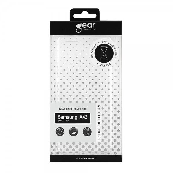 Gear Samsung Galaxy A42 5G Kuori TPU Läpinäkyvä