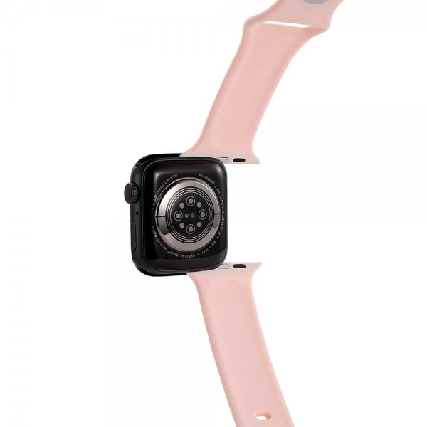 Gear Apple Watch 38/40/41/42mm Silikoniranneke Pinkki