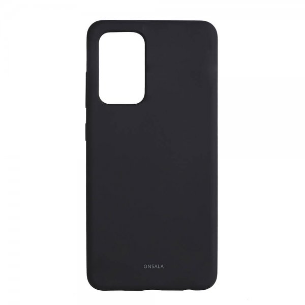 Onsala Samsung Galaxy A52/A52s 5G Silikonikuori Musta