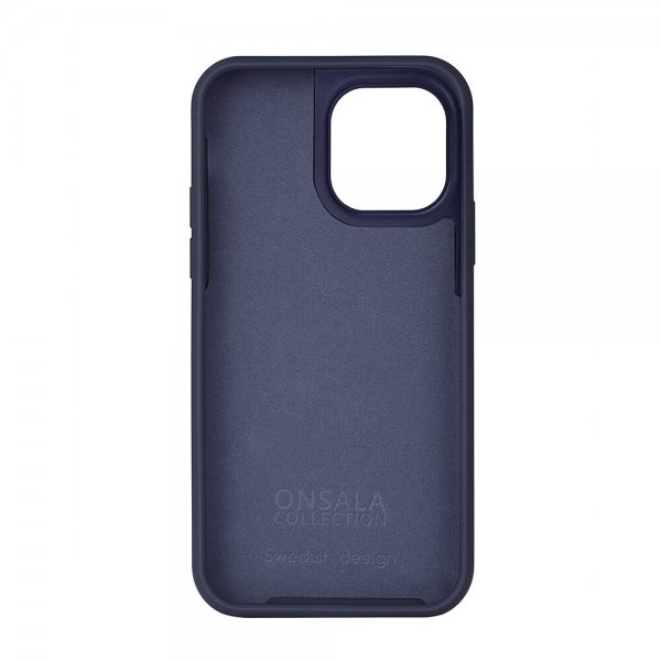 Onsala iPhone 14 Pro Max Silikonikuori Dark Blue