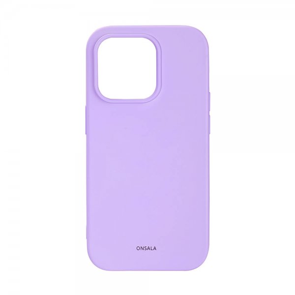 Onsala iPhone 13 Pro Silikonikuori Lila
