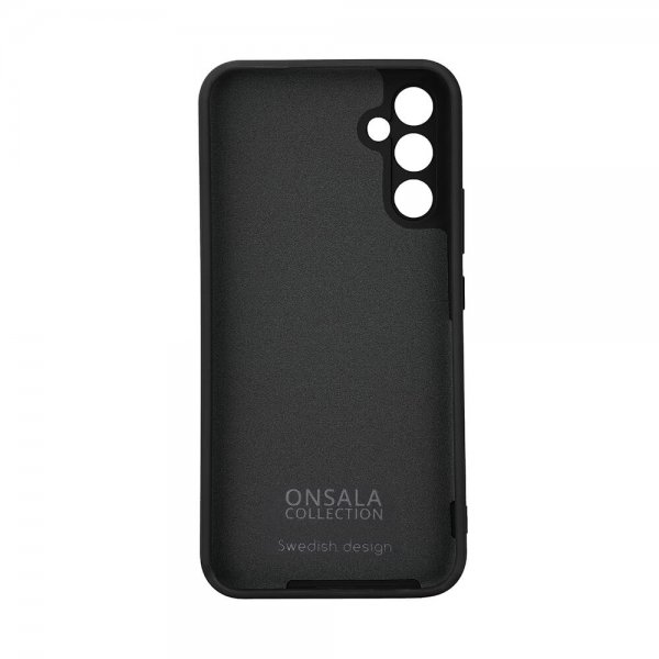 Onsala Samsung Galaxy A14 Silikonikuori Musta