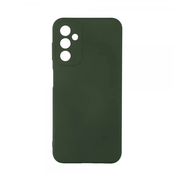 Onsala Samsung Galaxy A14 Kuori Silikoni Tummanvihreä