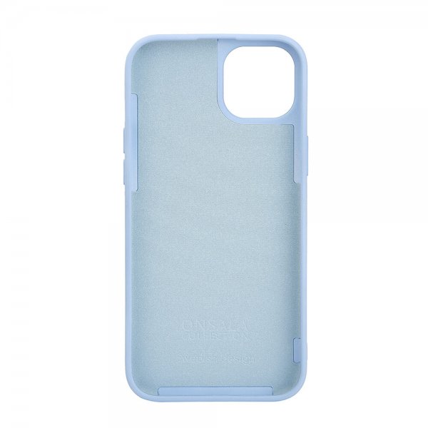 Onsala iPhone 15 Plus Suojakuori Silicone Touch MagSeries Vaaleansininen