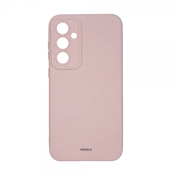 Onsala Samsung Galaxy S23 FE Silikonikuori Chalk Pink