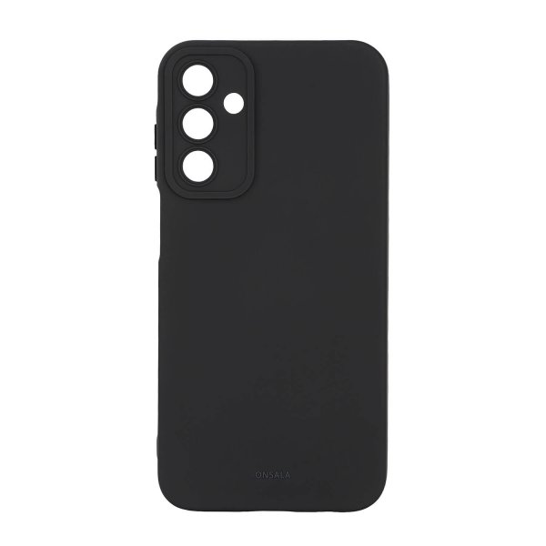 Onsala Samsung Galaxy A16 Kuori Silikonituntuma Musta