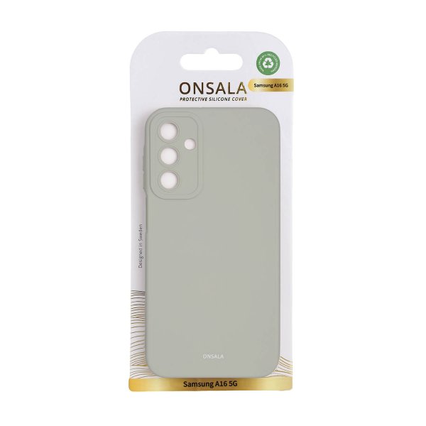 Onsala Samsung Galaxy A16 -silikonikotelo, Concrete