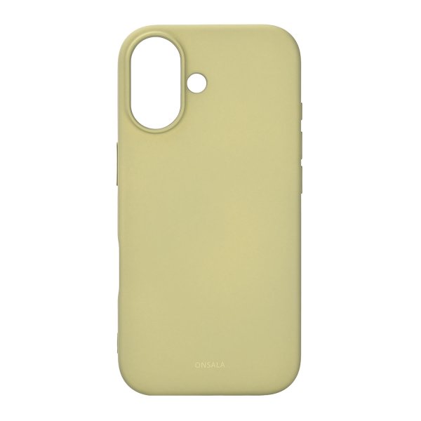 Onsala iPhone 17 -kuori Silikonituntuma Limenä