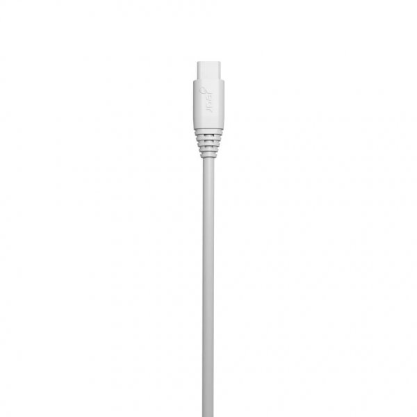 Gear Micro-USB–USB-A-latauskaapeli, 2 m, valkoinen