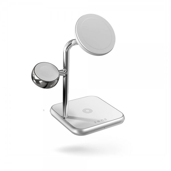 Zens 4-in-1 MagSafe/Watch langaton latausasema, valkoinen