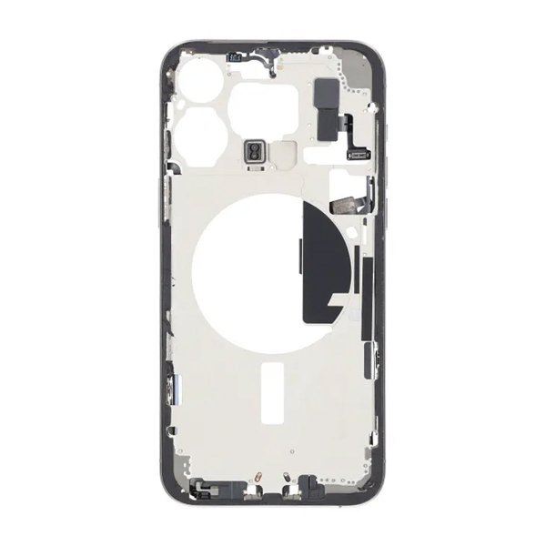 Keskirunko pikkutarvikkeineen iPhone 15 Pro Max - Luonnollinen Titaani OEM