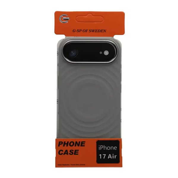 iPhone Air Kuori Silikoni MagSafe Tummanharmaa