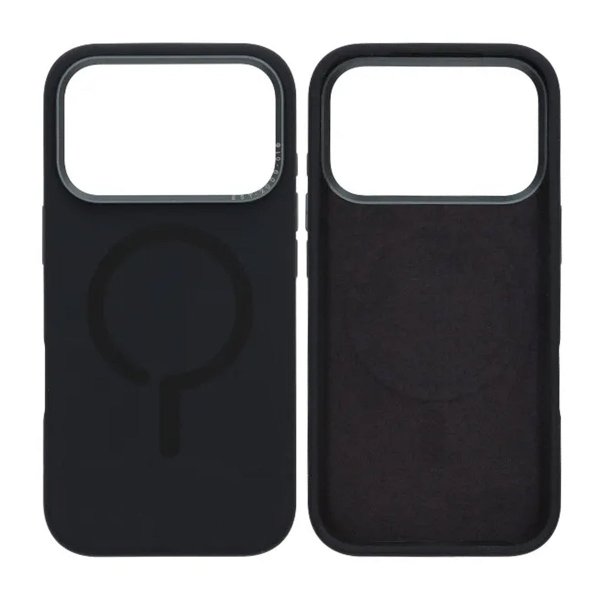 iPhone 17 Pro -kuoret kameralinssinsuojalla, musta