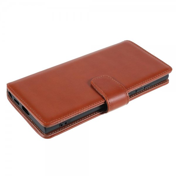 Nordic Covers Samsung Galaxy S22 Ultra Kotelo Essential Leather Maple Brown
