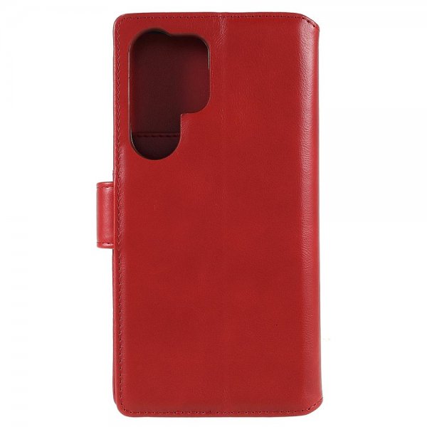 Nordic Covers Samsung Galaxy S22 Ultra Suojakotelo Essential Leather Poppy Red