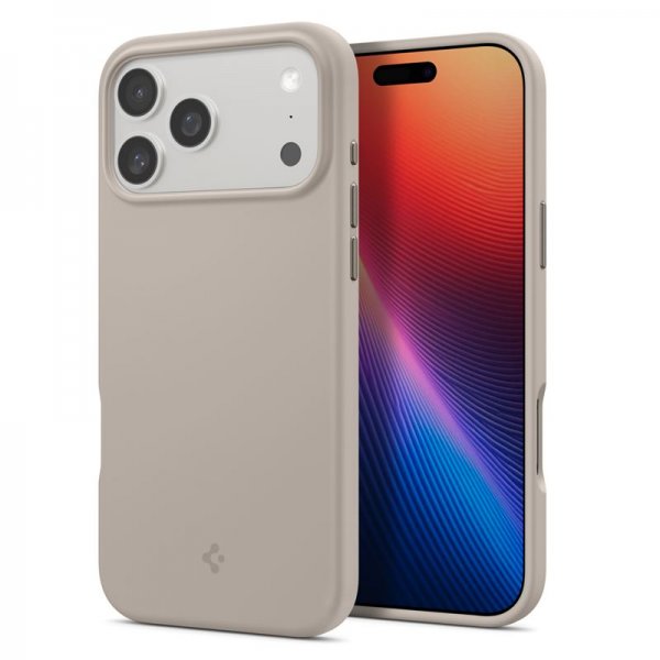 Spigen iPhone 17 Pro Silikonikuori Silicone Fit MagFit Stone