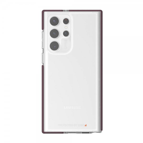 Gear4 Samsung Galaxy S22 Ultra -kuori Santa Cruz Burgundy