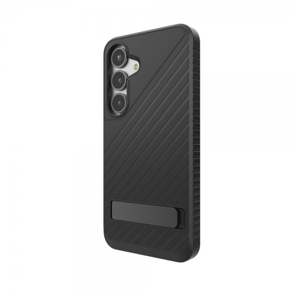 ZAGG Samsung Galaxy S25 -kuori Denali Kickstand Musta