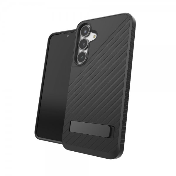 ZAGG Samsung Galaxy S25 Plus -suojakuori Denali Kickstand Musta