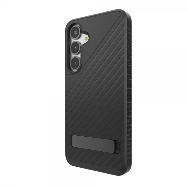 ZAGG Samsung Galaxy S25 Plus -suojakuori Denali Kickstand Musta