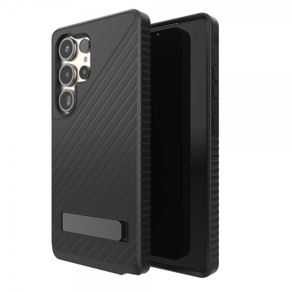 ZAGG Samsung Galaxy S25 Ultra -kuori Denali Kickstand, musta