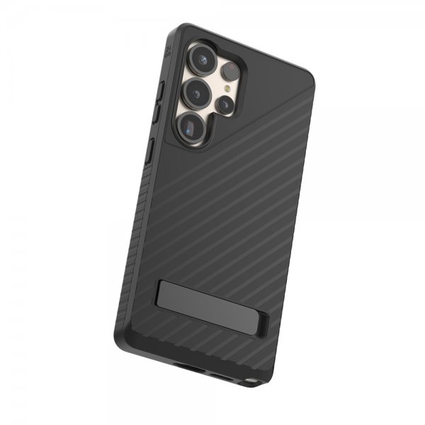 ZAGG Samsung Galaxy S25 Ultra -kuori Denali Kickstand, musta