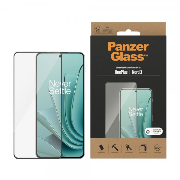 PanzerGlass OnePlus Nord 3 -näytönsuoja Ultra-Wide Fit