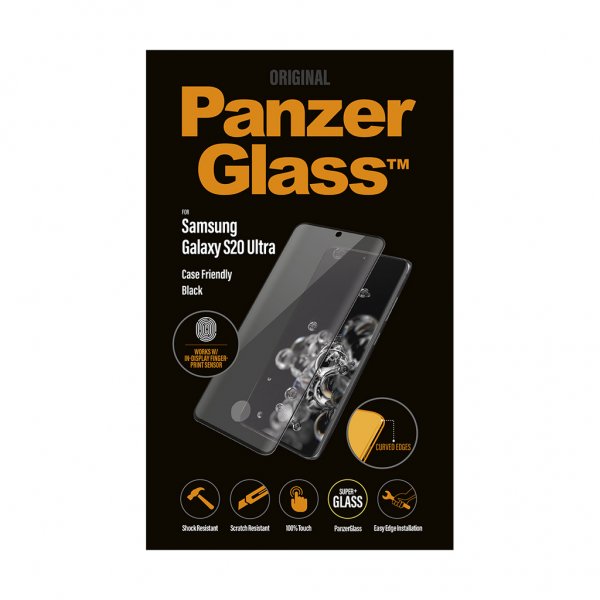 PanzerGlass Samsung Galaxy S20 Ultra Näytönsuoja CaseFriendly Fingerprint