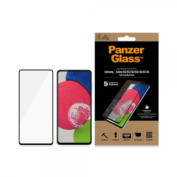 PanzerGlass Samsung Galaxy A52/A52s/A53 5G näytönsuoja CaseFriendly