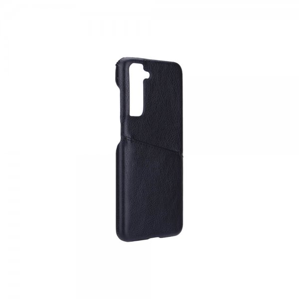 Onsala Samsung Galaxy S21 FE Kuori yhdellä korttipaikalla Musta