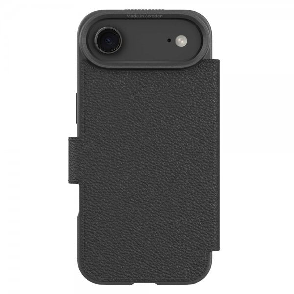agood company iPhone Air -lompakkokotelo, pyöreä, musta