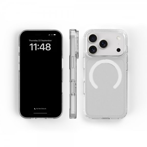 agood company iPhone 17 Pro Case CLRPRTCT MagSafe Transparent