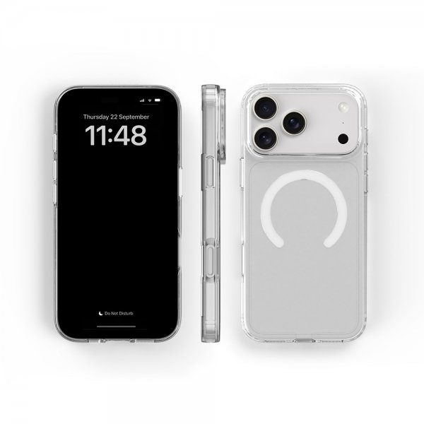 agood company iPhone 17 Pro Max -kuoret CLRPRTCT MagSafe läpinäkyvä