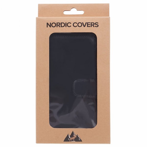 Nordic Covers Google Pixel 8a - Essential Leather - Raven Black