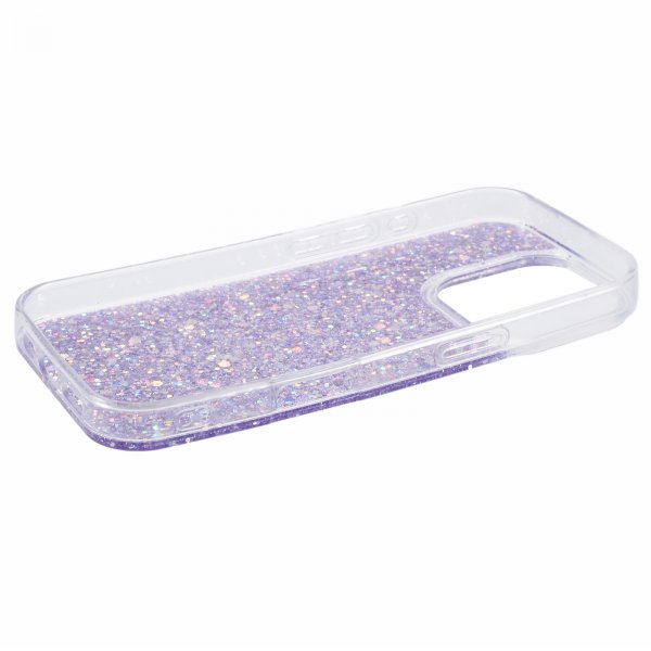 Nordic Covers iPhone 16 Pro Max -kuori, Sparkle Series, liila