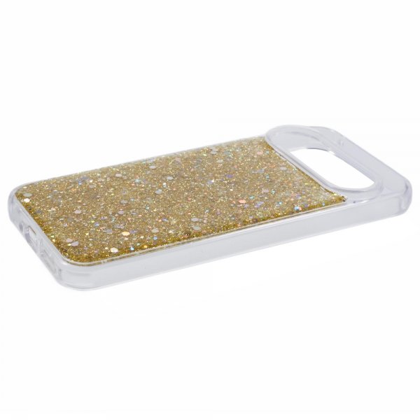 Nordic Covers Google Pixel 9/Pixel 9 Pro Kuori Sparkle Series Citrine Gold