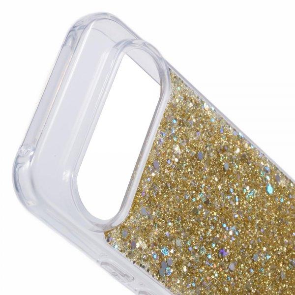 Nordic Covers Google Pixel 9/Pixel 9 Pro Kuori Sparkle Series Citrine Gold
