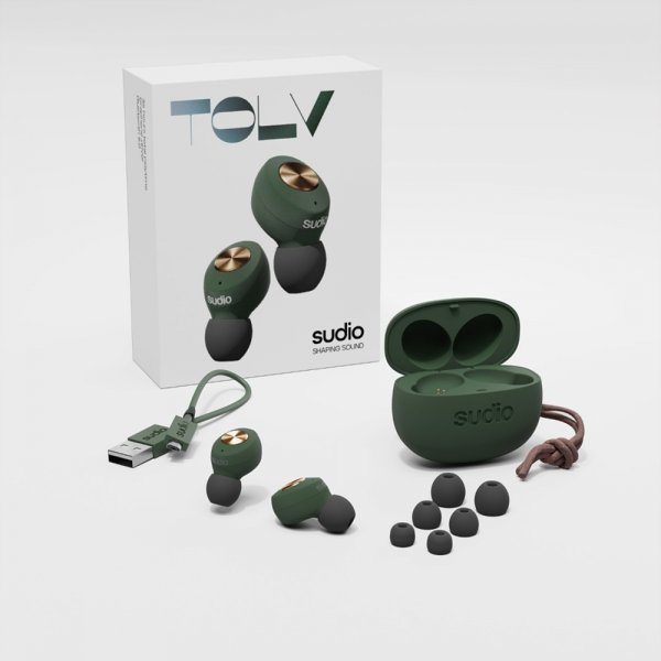 Sudio Tolv Langattomat Kuulokkeet True Wireless In-Ear Vihreä
