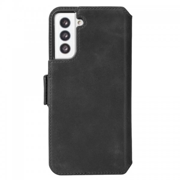 Krusell Samsung Galaxy S21 Kotelo Sunne PhoneWallet Vintage Black
