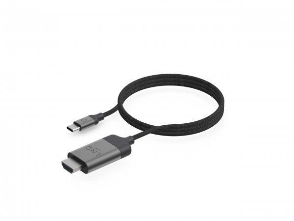 LINQ by Elements USB-C–HDMI 4K -sovitinkaapeli 2m