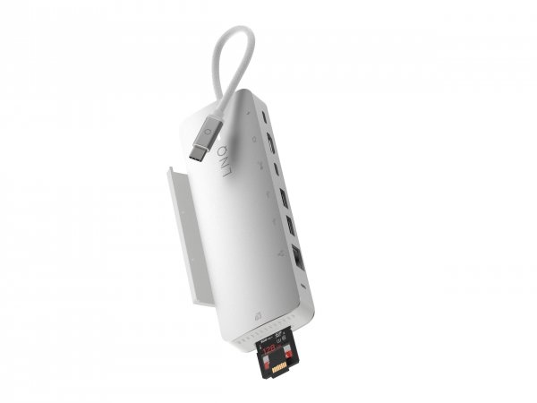 LINQ by Elements 9in1 Pro SSD 140W USB-C -moniporttihubi