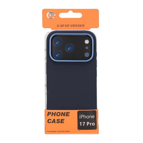 iPhone 17 Pro Silikonikuori MagSafella, sininen
