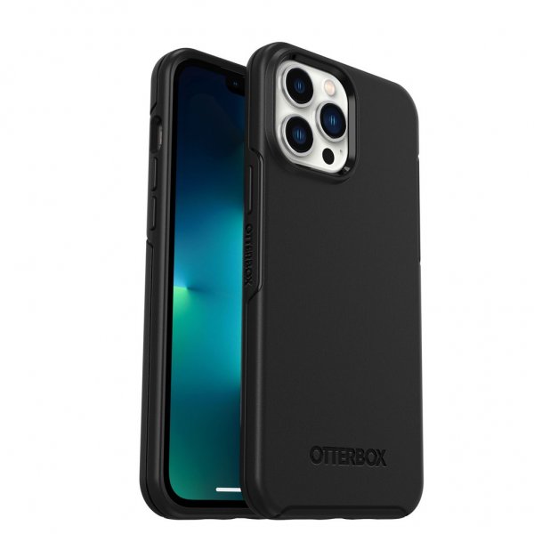 Otterbox iPhone 13 Pro Max -suojakuori Symmetry Plus, musta