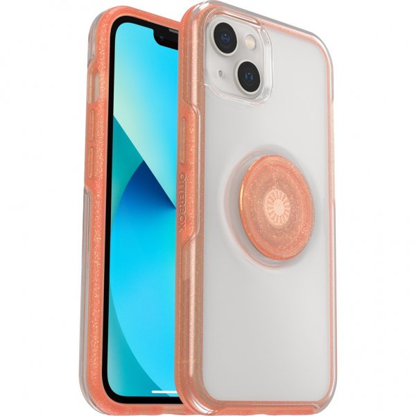 Otterbox iPhone 13 -kuori, Otter+Pop Symmetry Series Clear Melondramatic