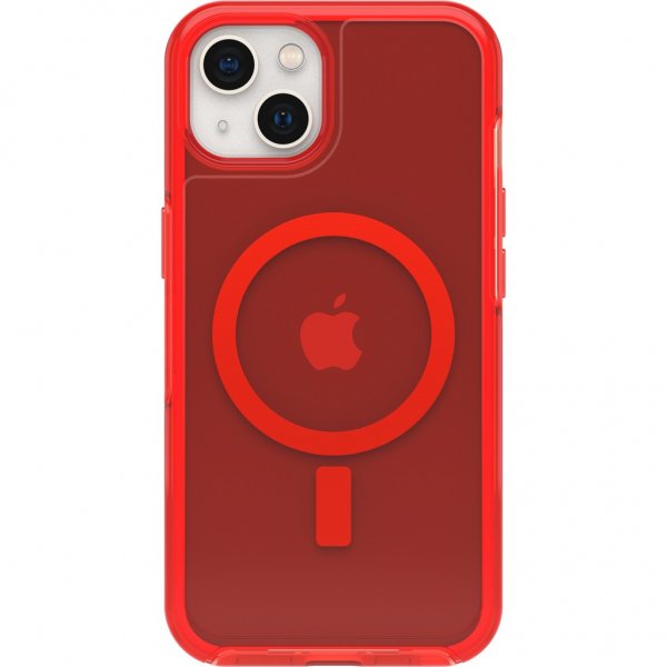 Otterbox iPhone 13 -kuori, Symmetry Plus Clear In The Red
