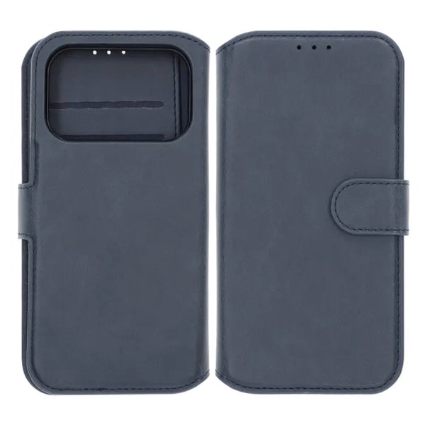 Rvelon iPhone 17 Pro -suojakuori, jossa 4 korttipaikkaa, irrotettava kuori, sininen