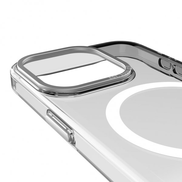 Decoded iPhone 15 Pro -kuoret kierrätettyä muovia, läpinäkyvä