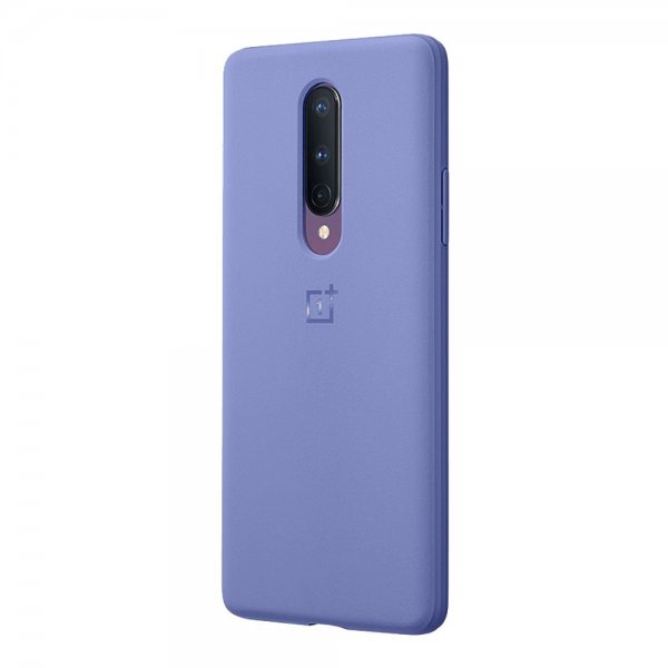 OnePlus 8 Alkuperäinen Kuori Sandstone Bumper Case Smoky Purple