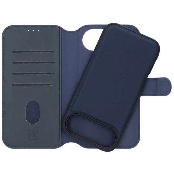 Rvelon iPhone Air -kotelo, magneettinen irrotettava kuori, sininen
